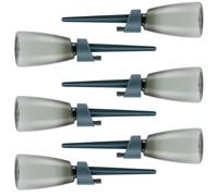6 pièces Bottle Plant Waterer | Piques d'auto-arrosage - Entades d'irrigation à goutte à goutte automatique avec contrôle de débit réglable, dispositif à libération lente pour jardin intérieur, pots d