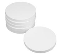 6 Pièces Bouchons en PVC, Protection pour Bois 165 MM | Blanc, Ajustement Serré et Retrait Facile, pour Pieux de Bois, Pontons et Postes de Mouillage