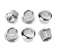 6 pièces boucle de de corde de guitare à travers les bagues d ' embouts de corps pour pièces d ' instruments de musique de guitare embouts de cordes durables capuchons de boucle de