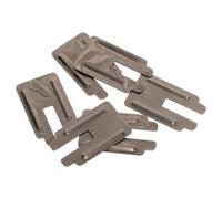6 Pièces Boucle de Mentonnière pour Casque, Crochet en Y | Accessoire de Remplacement, Compatibilité, Fixation Sûre, Pièce de Rechange pour Casque de Sécurité