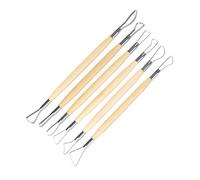 6 Pièces Boue Poterie Argile Grattoir Argile Sculpture Outil Argile Sculpture Outils de Modélisation pour Sculpter des Fournitures D'art