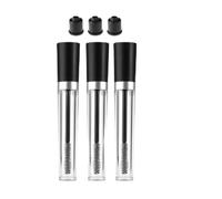 6 Pièces Bouteille Rechargeable pour Cils 7,5ml en Plastique Noir | Kit Vide Léger et Portable, Design Étanche, pour Rangement Maquillage et Coffret Beauté