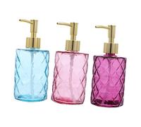6 pièces bouteille vide à la main bouteille à pompe vide huile essentielle shampoing sous-bouteille évier distributeur de shampoing distributeur de lotion pot salle de bain distributeur de lotion supp