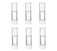 6 Pièces Bouteilles Distributrices Sous Vide De 30 Ml, Bouteilles De Voyage Rechargeables, Bouteilles À Pousser Cosmétiques, Conteneurs De Voyage