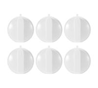 6 Pièces Bouton de Minuterie pour Micro-ondes à Arbre, Blanc | Commande de Puissance et Réglage Facile, Plastique, pour Four et Cooker, Usage Simple au Quotidien