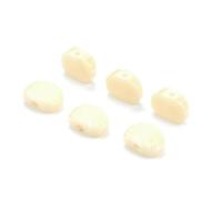 6 pièces boutons de e réglage en plastique boutons de tête de Machine remplacement universels boutons de cheville de réglage de guitare accessoire de guitare boutons de tête de Machine