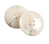 6 pièces boutons ronds brillants en résine pour vêtements, Couleur 7, 17.5mm