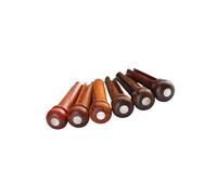 6 pièces broches de pont conviviales chevilles de cordes de guitare texture en bois adaptées pour un son stable dans les guitares acoustiques standards broches de cordes de guitare