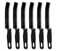 6 Pièces Brosse à Joints, Brosses de Nettoyage de Crevasses à Poils Durs, pour Rainure Fenetre, Salle de Bain, Toilettes, Cuisine