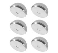 6 Pièces Cache Ampoule LED 50mm Demi-sphère, Couvercle | Miroir Coiffeuse et Chambre, Installation Facile, Protection Externe, Structure de Lampe