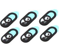 6 Pièces Cache Webcam Cartoon Couverture Ultra Fine pour Ordinateur Portable et Tablette Protection de Webcam Design Unique et Durable Sécurisez Votre Vie Numérique