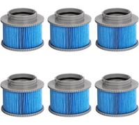 6 Pièces Cartouches de Filtres de Piscine pour Filtre Spa,Pompe à Cartouche Filtrante pour MSPA FD2089 Remplacement des Filtres pour Piscine,Hotsubbs et Spas