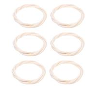 6 Pièces Cercle Attrape-rêves en Rotin Rond, Base Réutilisable pour | Atelier Créatif, Décor Rustique, Adapté aux Compositions Végétales Thèmes Saisonniers