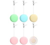 6 Pièces Chiffon de Nettoyage pour Lunettes Portable Double Face | Rayures, sans Peluches, pour Écran Téléphone et Lentilles Caméra, Format Macaron Compact Couleur Aléatoire