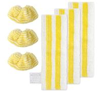 6 Pièces Chiffons de Rechange en Microfibre, Recharge pour Kärcher EasyFix SC 1, SC 2, SC 3, SC 4, SC 5, Bonnettes Microfibres Nettoyeurs à Vapeur, Accessoires de Rechange