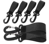 6 Pièces Cintres De Poussette En Plastique Diverses Couches Couvercle Buse Boucle De Serviette De Cerf Planche à Découper Planche à Découper Bébés Ballons Debout Bloc Black VICASKY