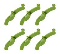 6 Pièces Clip de Contrôle de Formation des Plantes, Plastique Vert