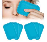 6 Pièces Compresses Froides Chaudes,Poche de Glace Réutilisable,Sac de Gel Glace,Petites Poche de Gel Chaud Froid pour Enfant,Packs de froid pour Contusions, Piqûres D'insectes et Autres Douleurs