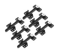 6 Pièces Connecteur de Canapé D’angle Invisible en Plastique Noir | Clip Plat à Cliquet, Finition Lisse et Discrète, pour Modules de Salon, Entretien Locatif