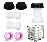 6 Pièces Connecteur de Réservoir ibc kit Etanche Pression Conception