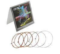 6 pièces cordes de guitare acoustique guitare Folk cordes en acier Bronze phosphoreux accessoires d ' instruments de musique faciles à utiliser Phosphor Bronze Folk