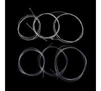 6 pièces cordes de guitare de haute qualité cordes en Nylon argent pour guitare classique 1M 1-6 E B G D A E Guitarra accessoires de basse