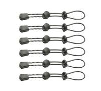 6 Pièces Cordon élastique, Cordon De Fixation pour Bâtons De Trekking, Cordon élastique Ajustable, Accessoires De Randonnée, Accessoires De Randonnée, Convient Aux Vêtements De Randonnée, Noir