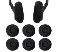 6 Pièces Coussinets d'oreilles pour Casque, Housses de Casque Extensibles Lavables, Housses d'oreilles pour Casque en Tissu Flexible, Protection Casque Audio pour Salle de Sport, Jeux, 10cm