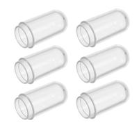 6 Pièces Couvercle de Lampe en Plastique Transparent