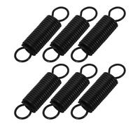 6 Pièces Crochet de Porte de Four à Micro-ondes en Métal Noir | Pièce de Ressort pour Appareil Électroménager, Verrouillage de Porte, Fiabilité Longue Durée, Sécurité Renforcée