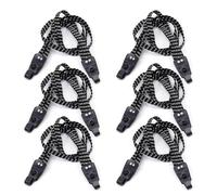 6 Pièces De Ceintures Élastiques, Liens De Bagages À Vélo, Ceintures Réglables, Outils De Fixation des Bagages, Fournitures De Voyage.