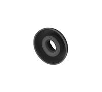6 pièces de Housses pour écouteurs pour Oppo Enco Air 2i/Air 3i/Air 3 Pro/Air 4 Pro/Free 3, Embouts en Silicone pour écouteurs Intra-Auriculaires, Housses pour écouteurs S M L (Noir)