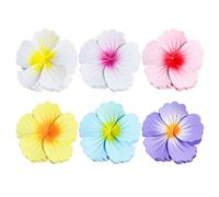 6 Pièces De Pince À Fleurs Française, Accessoires Pour Cheveux De Tempérament Rétro, Épingle À Cheveux Antidérapante, Coiffe Élée, Adaptée Aux Cheveux Moyens Et Longs, Cheveux Épais.