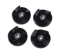 6 Pièces De Rechange, 2 Bases D'engrenage En Plastique, 4 Engrenages En Caoutchouc, Compatibles Avec La Magie, Pièces De Rechange