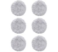 6 pieces de remplacement de chiffon de vadrouille lavable pour HOBOT 168/188 Robot de nettoyage de vitres tampons de vadrouille