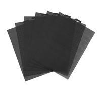 6 Pièces de Toile en Maille Plastique, 28 x 21cm 14 CT Feuilles de Toile en Maille Plastique Point de Croix Écran en Maille Aïda en Plastique pour l'Artisanat DIY Projets de Crochet (Noir)