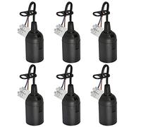 6 Pièces Douille de Lampe E27 Support D'ampoule 4A 250V Douille de Lampe
