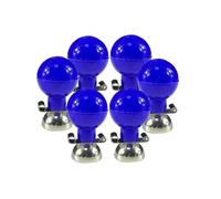 6 Pieces Each Set Reusable EKG ECG Electrodes Chest Suction ECG Bulb Multi-Function Skin Suction Ball for ECG Machine