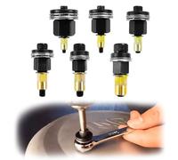 6 Pièces Écrous à tête de Rivet à Main, Convient au Kit de Tête de Rivet à Main M3 M4 M5 M6 M8 M10, Écrou de Rivetage, Acier Riveteuse Pneumatique Ecrou a Sertir