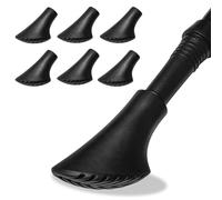 6 Pièces Embout Baton de Marche,Embout Baton de Randonnée,Embout de Canne de Marche,Embout Canne,pour L'alpinisme,Randonnée,Voyages,Camping(Inner 11mm)