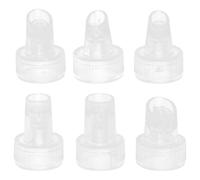 6 Pièces Embout de Rechange pour Machine Hydro Tête Nettoyante | Accessoire en Plastique, Installation Pratique, Usage Sûr et Portable, pour Soins du Visage et Entretien