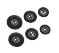 6 Pièces Embouts d'oreille en Silicone pour Redmi Buds 4 Active TWS Actifs Embouts d'écouteurs Bouchons d'oreilles (Noir)