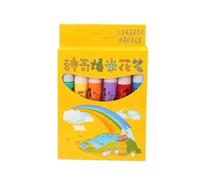 6 Pièces/Ensemble Nouveau Stylo Pop-Corn Exotique Stylo Marqueur En Mousse Multifonctionnel Cahier Stylo Magique ,6 Pièces A