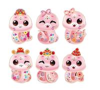 6 Pièces Enveloppes De Rougeur Dragon Chinois Poche D'argent En Papier Enveloppe Bénédiction Fête Du Printemps Chance Poche D'argent Paquets Du Nouvel An Chinois