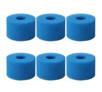6 Pièces Éponge Filtrante de Type S1 pour Intex Spa Lavable Haute Densité