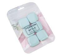 6 Pièces Éponges Bouffantes De Poudre À Petits Doigts Accessoires Cosmétiques Pour Le Visage Pour Mélange Et Correcteur Outil Maquillage Carré Accessoire Beauté Portable