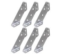 6 Pièces Équerre D’angle, Connecteur Triangulaire | Format Compact, Structure Robuste, Installation Rapide dans Espaces Restreints, Adaptée aux Tables, Armoires et Constructions