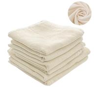 6 Pièces Étamine Alimentaire Chiffon à Fromage Non Blanchi, Anti-Chaleur Tissu Mousseline Filtre Toile en Coton, Non Pelucheux Réutilisable Cheesecloth pour Bouillon Tofu Yaourt