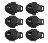 6 Pièces Étiquette de Numéro pour Couvre-Club de Golf, Forme Cœur | Plaque Rotative sans Vis, Marquage Flexible, Lot de Chiffres pour Identification Précise des Bois