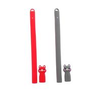 6 Pièces Étui de Protection de deuxième génération Crayons d'écriture Couverture de Capuchons de Stylo en Silicone Pieces Coque de Protection Jolie Pochette pour Stylo Style Plume